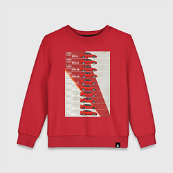 Детский свитшот Mitsubishi Lancer Evolution