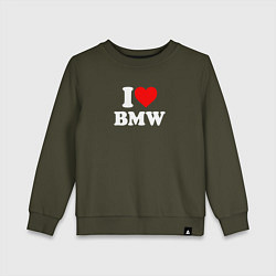 Детский свитшот I love my BMW