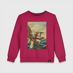 Детский свитшот Моряк и подзорная труба