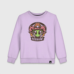 Детский свитшот Инопланетянин ковбой