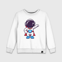 Детский свитшот Супермен астронавт