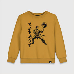 Детский свитшот Karate fighter