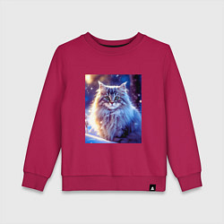 Детский свитшот Кот в снегу