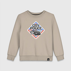 Детский свитшот Городская полиция