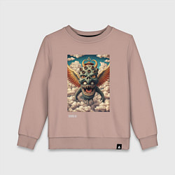 Детский свитшот Крайне причудливый монстр