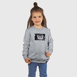 Свитшот хлопковый детский Берсерк манга, цвет: меланж — фото 2