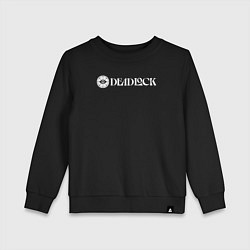 Детский свитшот Deadlock white logo