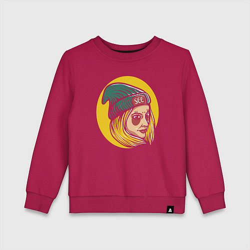 Детский свитшот Видеть / Маджента – фото 1