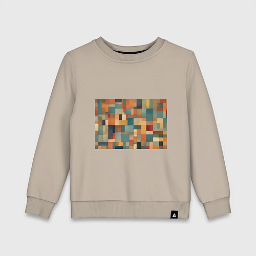 Детский свитшот Inspired by Paul Klee / Миндальный – фото 1