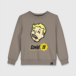 Детский свитшот Vault boy - covid 19