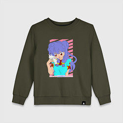 Детский свитшот Ранма - shampoo anime girl