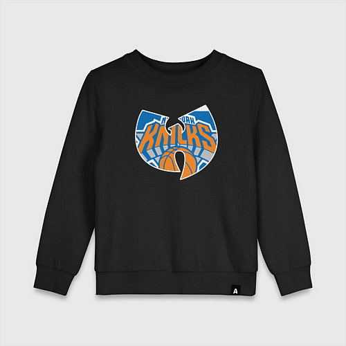 Детский свитшот Wu-tang knicks / Черный – фото 1