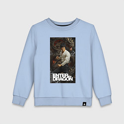 Детский свитшот Брюс Ли - выход дракона