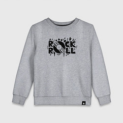 Детский свитшот Рок-н-ролл