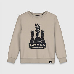 Детский свитшот Chess championship