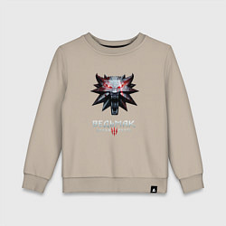 Детский свитшот Ведьмак лого из игры