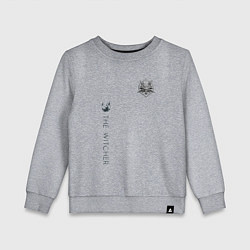 Детский свитшот The Witcher grey