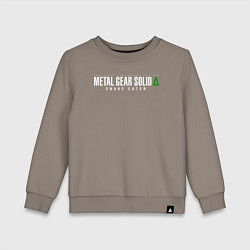 Детский свитшот Metal gear solid 3 Snake eater logo