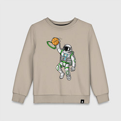 Детский свитшот Космический баскет