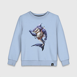 Детский свитшот Акула - крутой ныряльщик