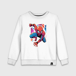Детский свитшот Крутой Человек-паук