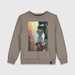 Детский свитшот Художник рисует