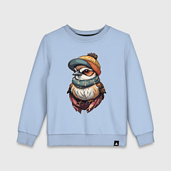 Детский свитшот Модный воробей