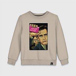 Детский свитшот Офис как бойцовский клуб