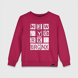 Детский свитшот New York Bronx