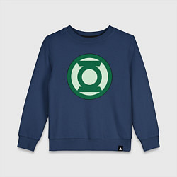 Детский свитшот Green lantern logo