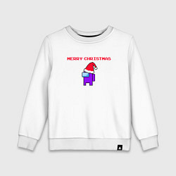 Детский свитшот Among Us - Mary Christmas