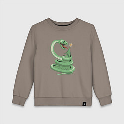 Детский свитшот Змей поедатель