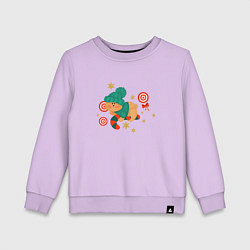 Детский свитшот Медведь и сладости