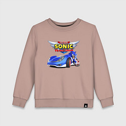 Детский свитшот Cool hedgehog - Sonic racing team