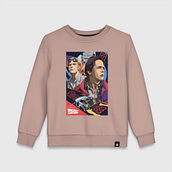 Детский свитшот Marty and doc