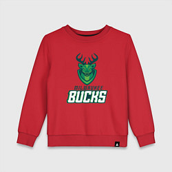 Детский свитшот Milwaukee Bucks NBA