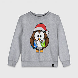 Детский свитшот Сова Клаус