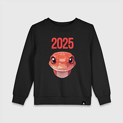 Детский свитшот Оранжевая змея 2025