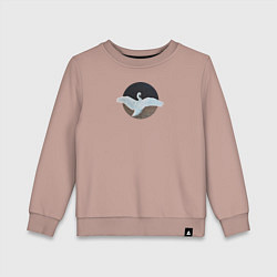 Детский свитшот Лебедь расправил крылья