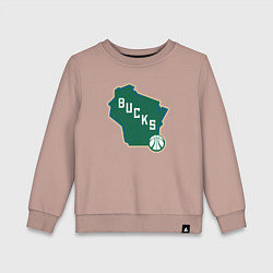 Детский свитшот Bucks team