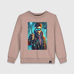 Детский свитшот Повзрослевший Гарри Поттер - нейроарт