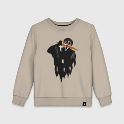 Детский свитшот Крик-мужик из Деревня дураков мем