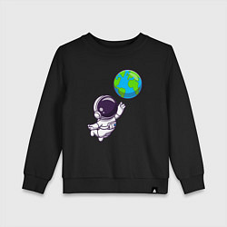 Детский свитшот Прикосновение планеты