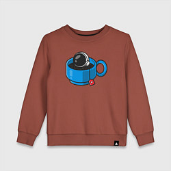 Детский свитшот Space tea