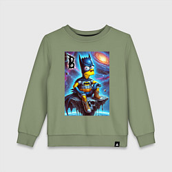 Детский свитшот Batbart - ai art fantasy