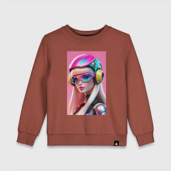 Детский свитшот Sweet Barbie - cyberpunk