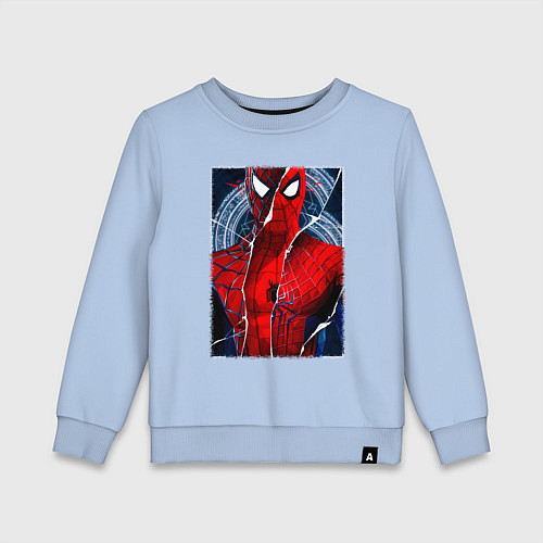 Детский свитшот Человек паук три паука / Мягкое небо – фото 1