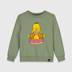 Детский свитшот Homer yoga