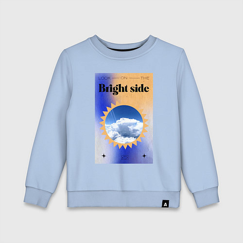 Детский свитшот Светлая сторона / Мягкое небо – фото 1