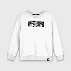 Детский свитшот Внедорожник, велосипед и тропы